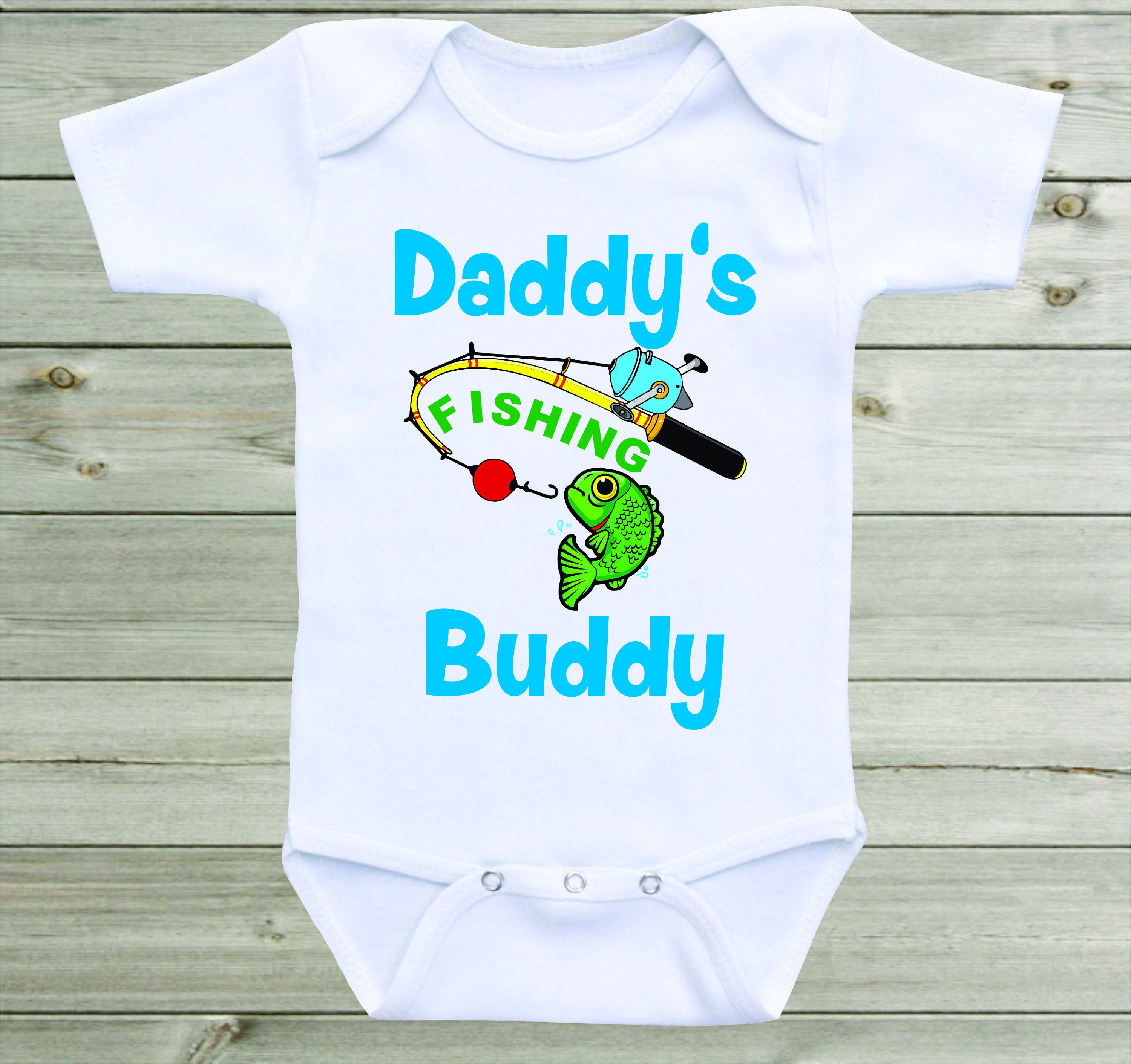 Daddy's Fishing Buddy Baby Onesie Baby Boy Outfit Baby Etsy