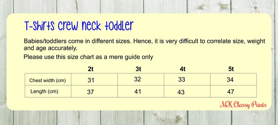 Baby Size Chart Funny