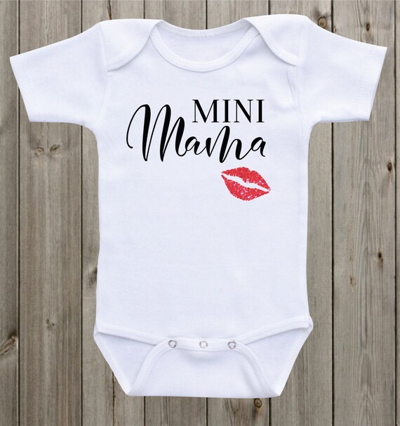mini mama baby outfit