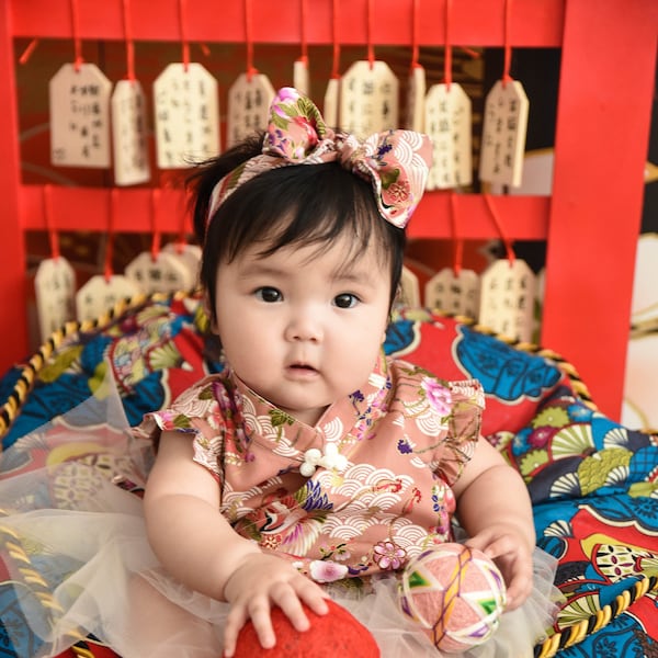 chinois cheongsam romper fait à la main pour bébé cadeau TuTu ensemble rose