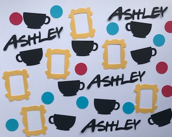 Friends Themed Personalized Confetti