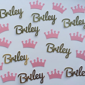 Personalized Princess Confetti