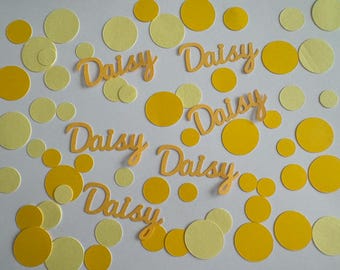 Personalized Name Confetti with Circles