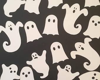 Ghost Halloween Confetti Diecuts