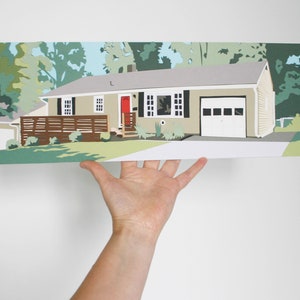 Personalised House Illustration