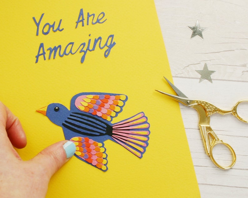 Thank You Card You Are Amazing Card For Friend