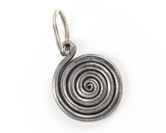 spiral keychain