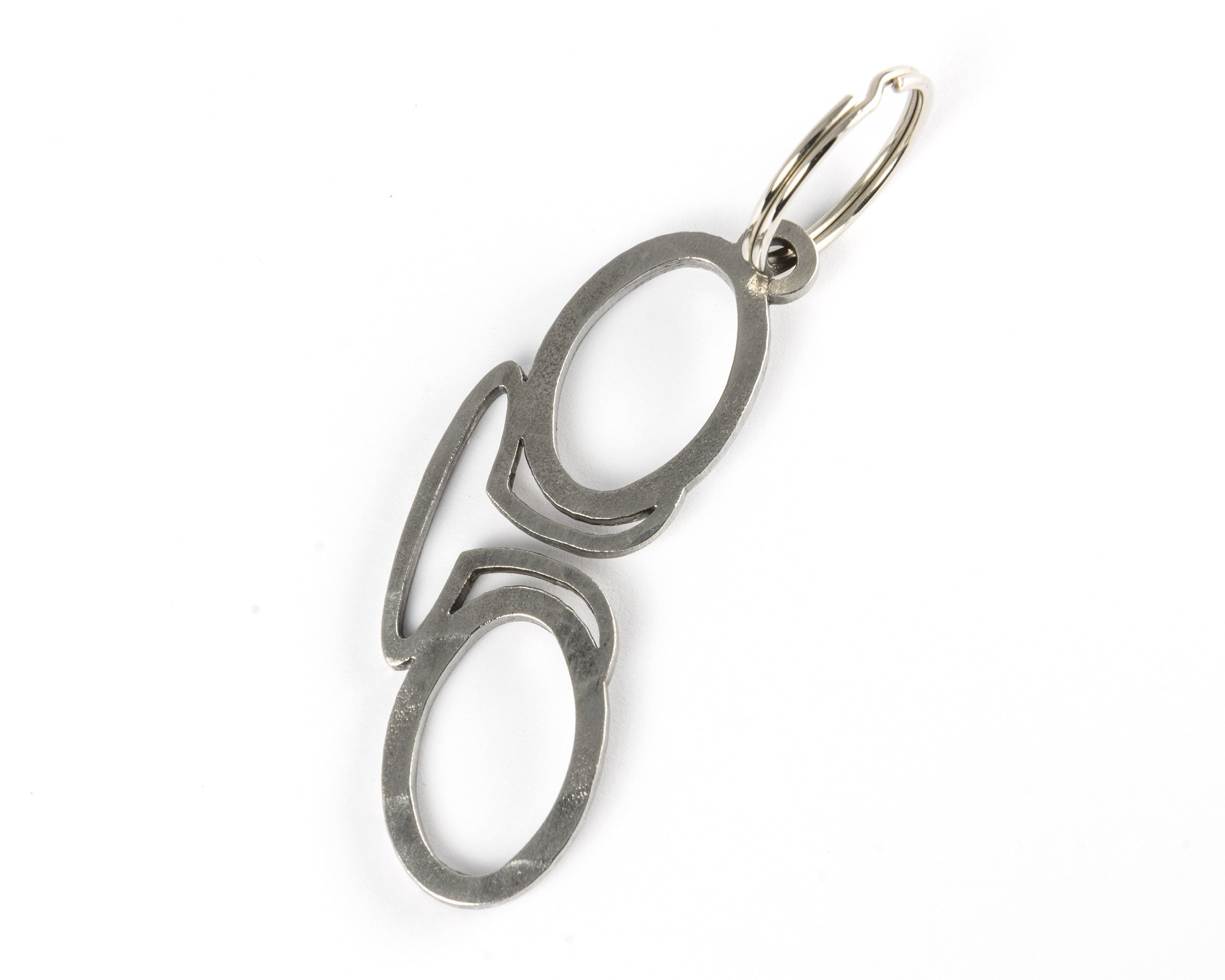 Pincenez Keychain Fun Keychain Eyeglass Keychain Etsy