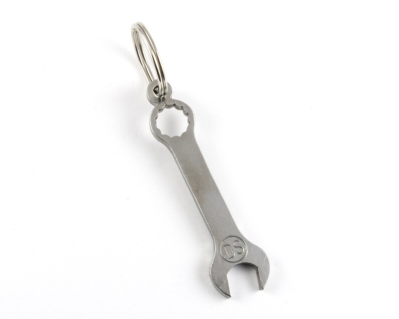 Wrench Keychain Gift for Mechanic Metal Keychain Gift Etsy