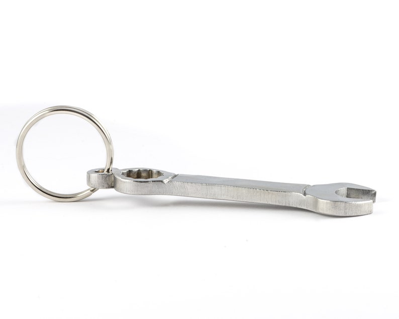 Wrench Keychain Gift for Mechanic Metal Keychain Gift Etsy