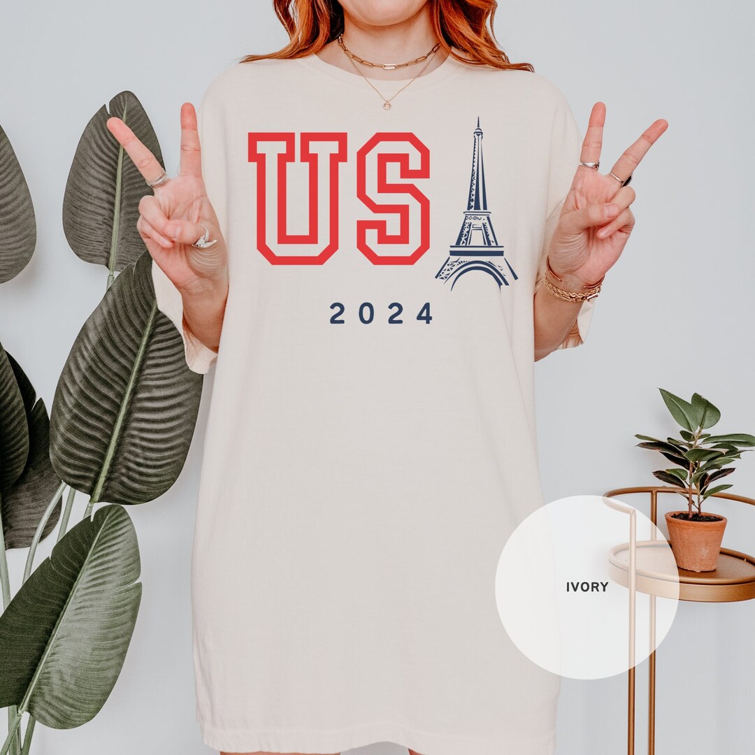 Summer 2024 Paris Shirt, Team USA Shirt, USA Eiffel Tower Shirt, Paris Games Shirt, France Shirt