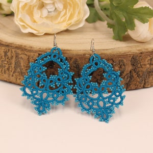 Bohemian Lace Earrings - Etsy