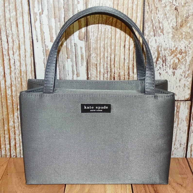 Kate Spade Gray Purse Leatherface