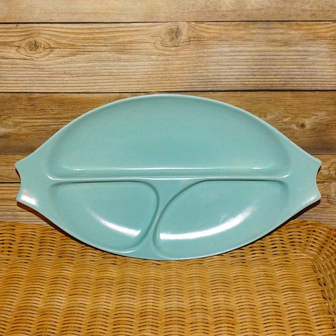 MCM Vernon Ware by Metlox Heavenly Days 3 Part Divided