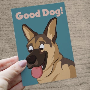 Pet Report Card, Hund Boarding Rapport Karte, Pet Sitter Form, Dog Walker Meldekarte, Hundeliebhaber Karte Deutscher Schäferhund - 25er Pack