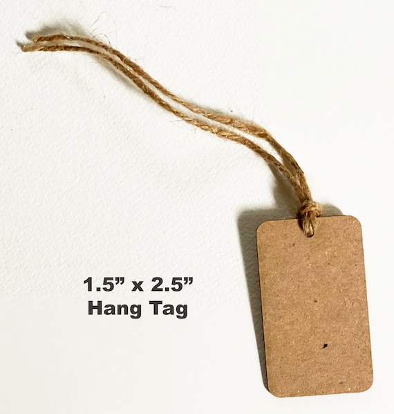 1-1/2 X 3 BLANK BROWN Hang Tags. Craft Tags ,gift Tags,vendor Tags,price  Tags,kraft Paper Tags,rustic Wedding Tags,string Tags,vendor Tags 