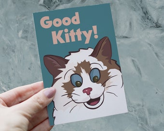 Ragdoll Cat Report Card: Pet Sitter Form, Cat Lover Gift (Pack of 25)