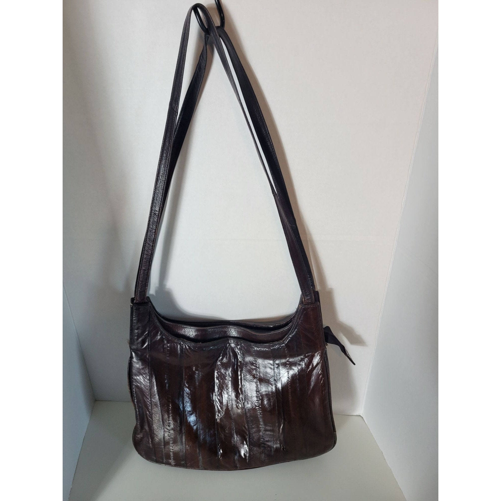 Vintage Phoenix Genuine Eel Skin Handbag Etsy Ireland
