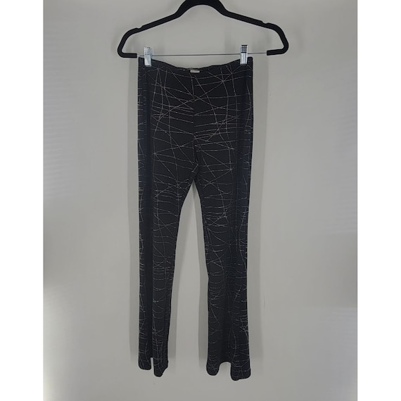 Vintage Softwear San Francisco Glitter Spider Web Pull on Pants 