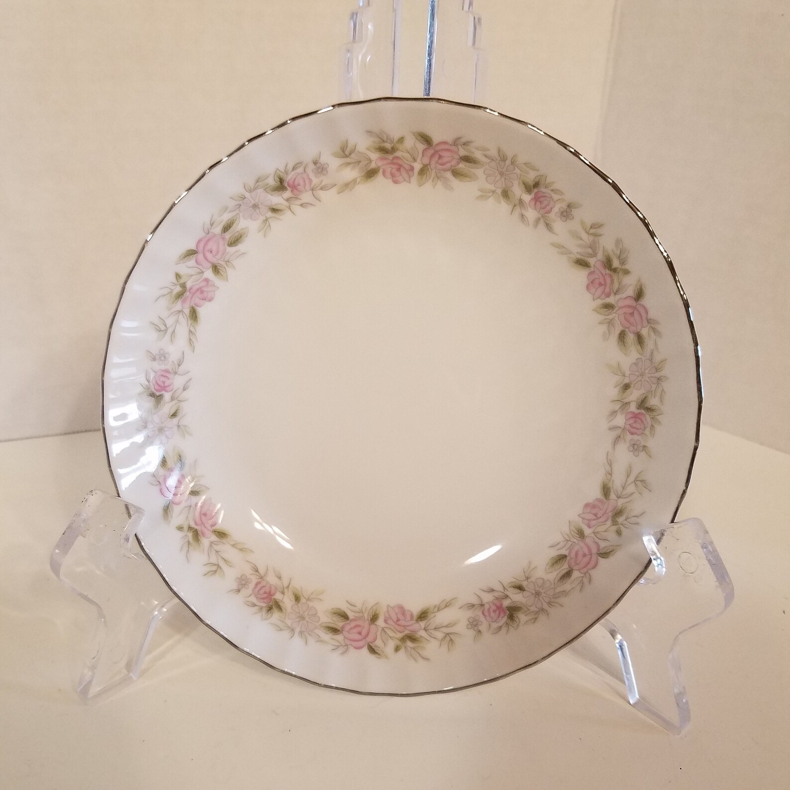 Vintage Dansico Teahouse Rose China Berry Bowls Set of 2 Etsy