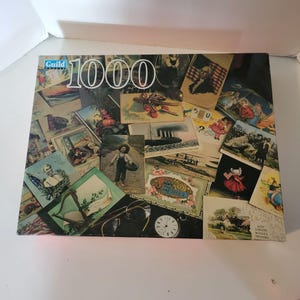 Jahrgang 1996 Parker Brothers Gilde 1000 Teile Puzzle NOS