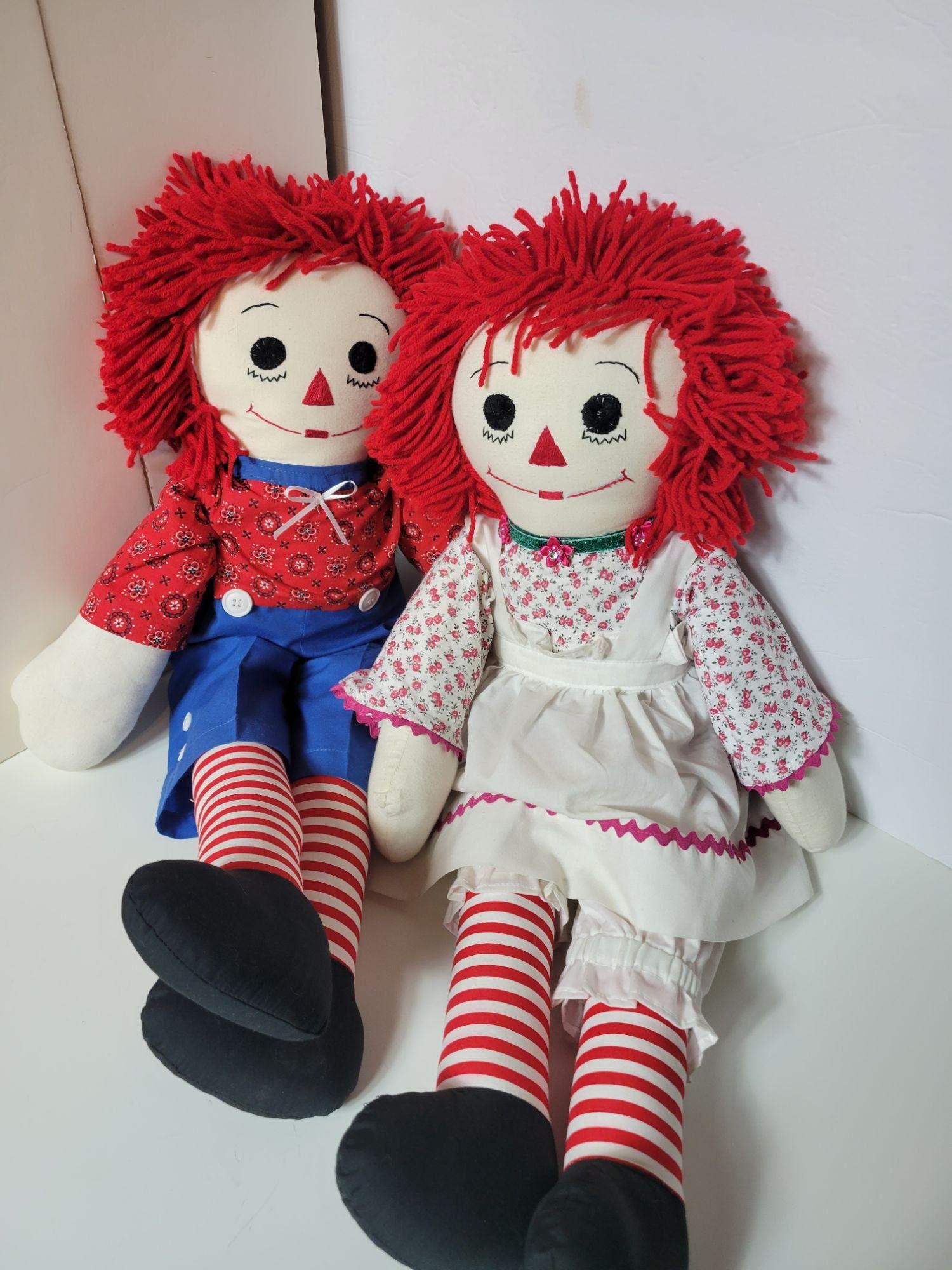 ラガディ・アン&アンディ 大型手作り人形 - Etsy 日本 ラガディ・アン&アンディ 大型手作り人形 - Etsy 日本