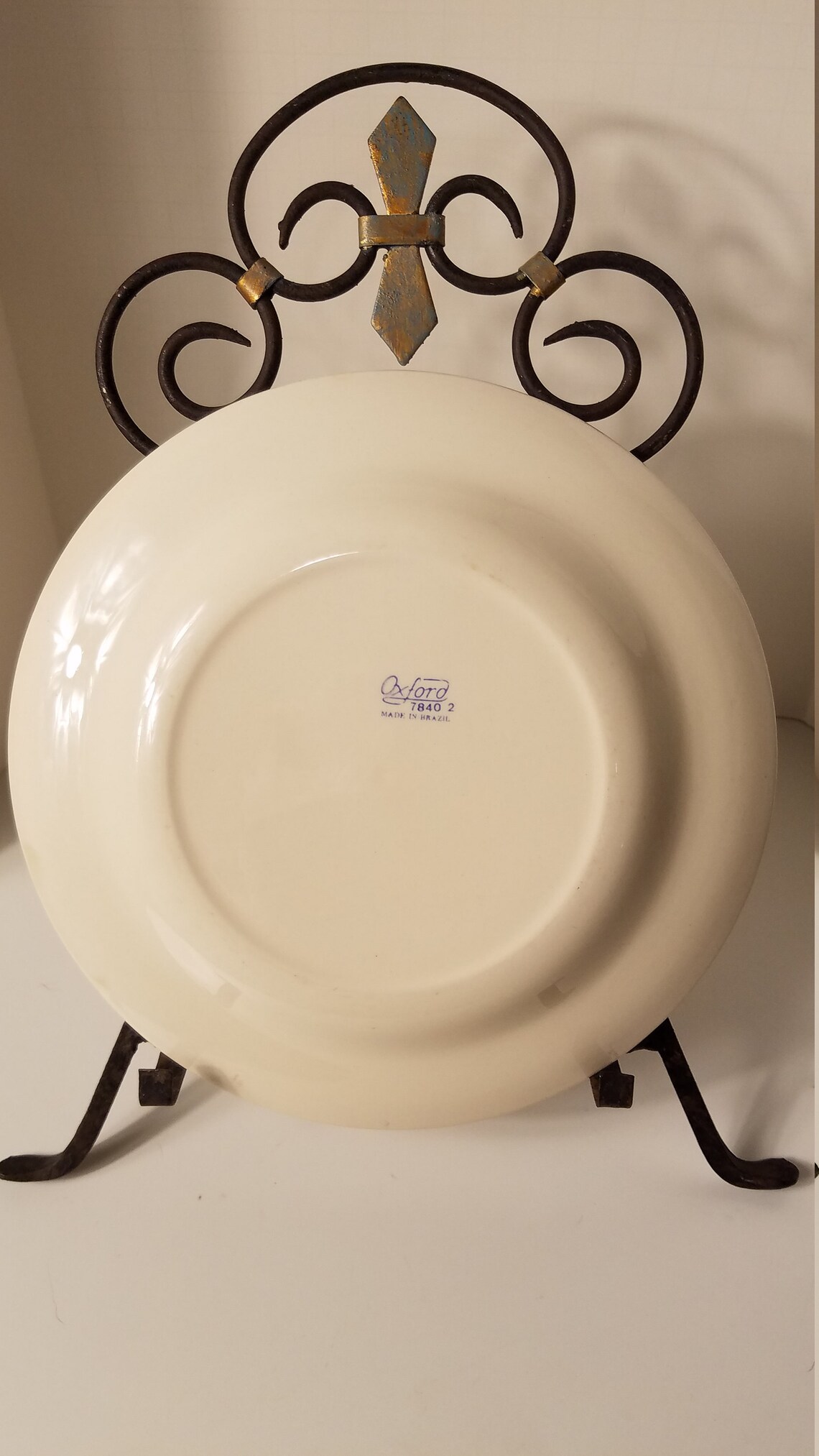 Oxford China Made in Brazil 78402 Dinner Plate 9 1/4 Etsy