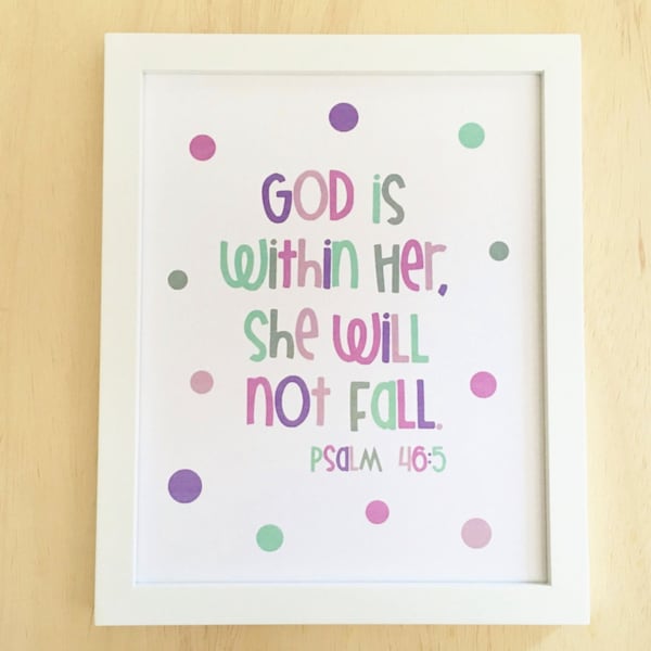 Bible Verse Wall Art, Scripture Art, Christian Print, I Keep My Eyes ...