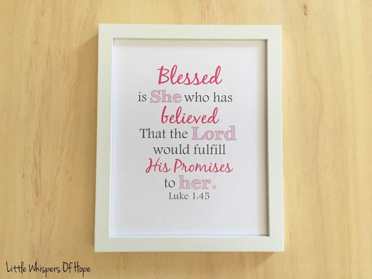 Christian Printable, Bible Verse Wall Art, Scripture Wall Art for Girls ...