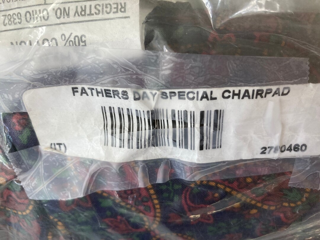 Longaberger Father's Day Chair Pad Etsy