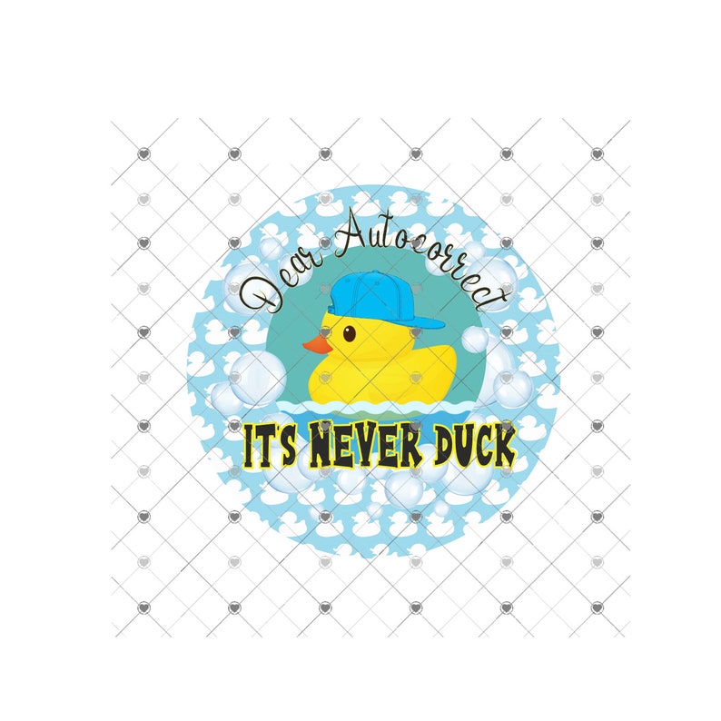 Querida Autocorrección Freshie Cardstock Digital Descargar