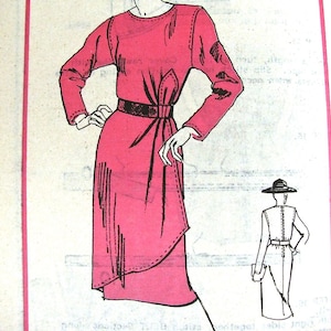 Vintage Dress Sewing Pattern Mail-order Reader Mail A-738 Size 16 Uncut