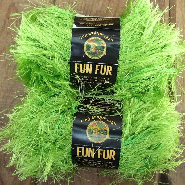 Fun Fur Yarn Etsy