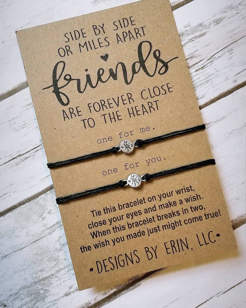 Friendship Wish Bracelets Set of 2 Etsy