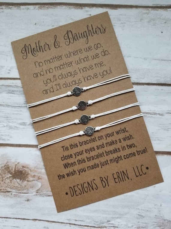 Mommy Me Jewelry Mother Daughter Son Bracelet Set Adorable