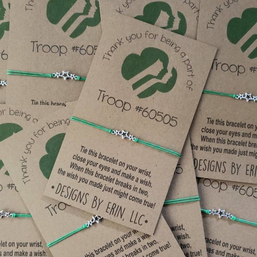 Girl Scout Law Bracelet Activity Kit Daisy Bracelet Etsy