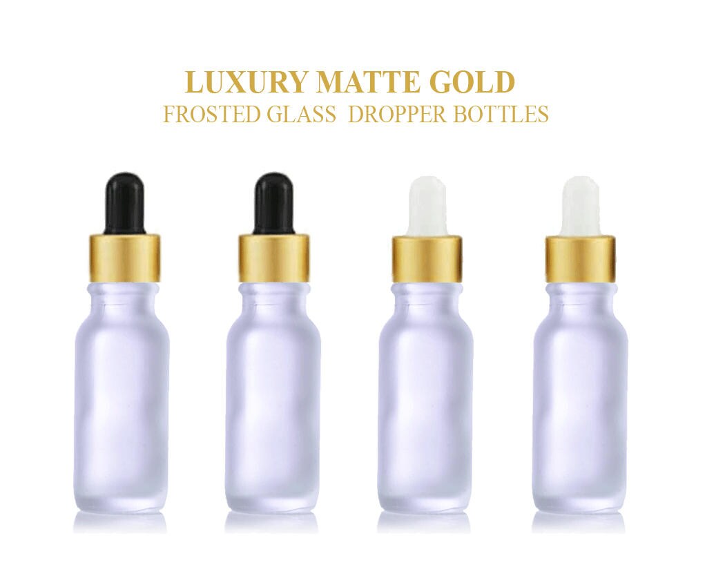 Download 100 15ml MATTE Gold or Silver Metal Dropper Caps on Clear ... Yellowimages Mockups