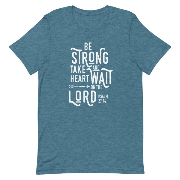 Wait on the Lord Shirt - Etsy