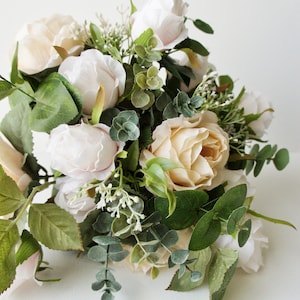 Peony Bridal Bouquet, Silk Wedding Flowers, Blush Wedding Flowers, Vintage Wedding, Rustic Wedding Shabby Chic Wedding, Bride Bridesmade
