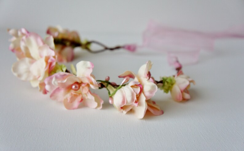 Gypsophila Fiori Corona Fasce Accessori per capelli da donna Copricapo da sposa Corona Fascia per capelli Decorazione per cappello Ghirlande floreali per ragazze  200000297