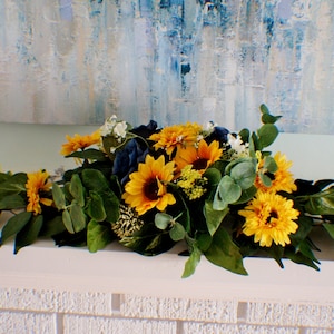 Extra Large Wedding Centerpiece Flowers, Arrangement Centerpiece, Silk Wedding Flowers, Sunflower Centerpiece, Wedding Decor Flowers