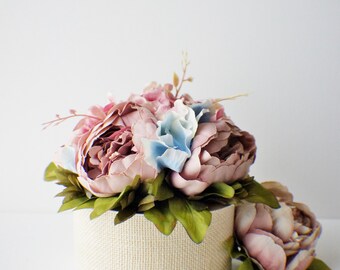 Flower Cake Topper, Wedding Flowers, Floral Cake Topper, Silk flower Cake topper, Wedding decor