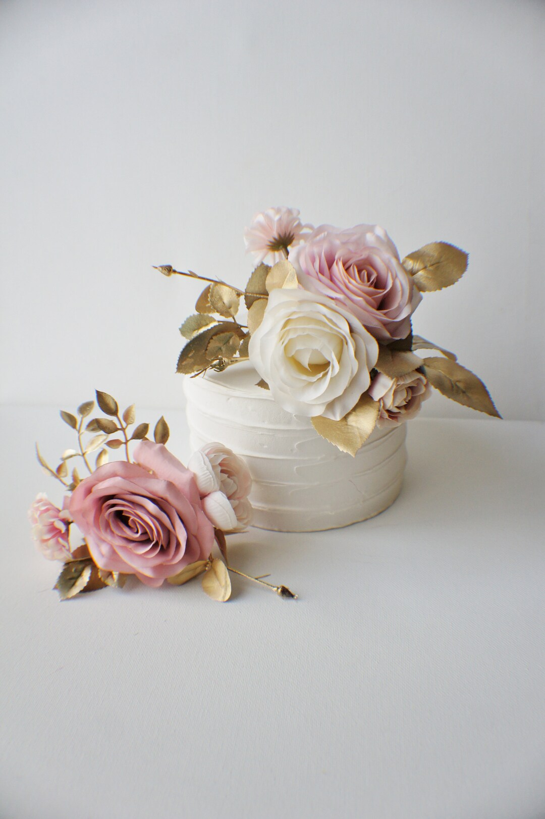 Flower Cake Topper, Wedding Flowers, Floral Cake Topper, Silk Flower