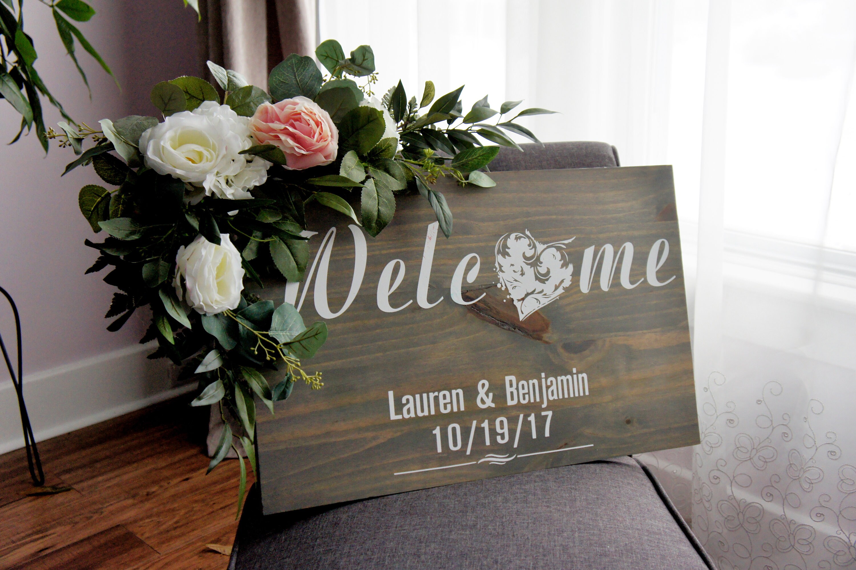 Wedding Swag Wedding Backdrop Wedding Sign Etsy Canada