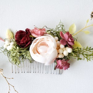 Eucalyptus Hair Comb, Greenery crown, Bridal hair, Floral hair pin, Wedding Hair Comb, Bridal Comb, Floral Comb, Wedding Comb Boho Hair Comb