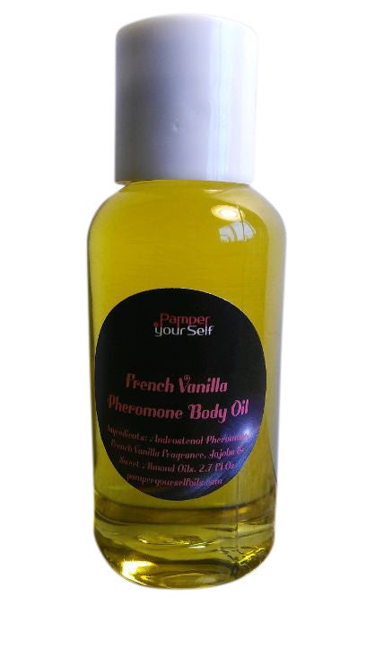Vanilla Musk Men Pheromone Perfume Body Oil 2.7 Fl Oz 