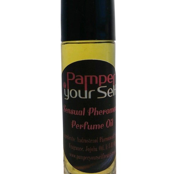 Sensual Women Pheromone Perfume Oil 1/3 Fl Oz Attract Men