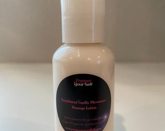 Sandalwood Vanilla Pheromone Body Massage Lotion 2.7 Fl Oz
