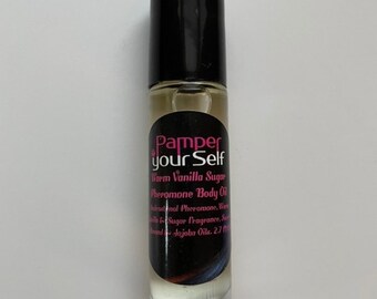 Warm Vanilla & Sugar Perfume Oil 1/3 Fl Oz Premium Oil No Alcohol