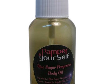 Blue Sugar Men Perfume Body Oil Spray 2.7 Fl Oz